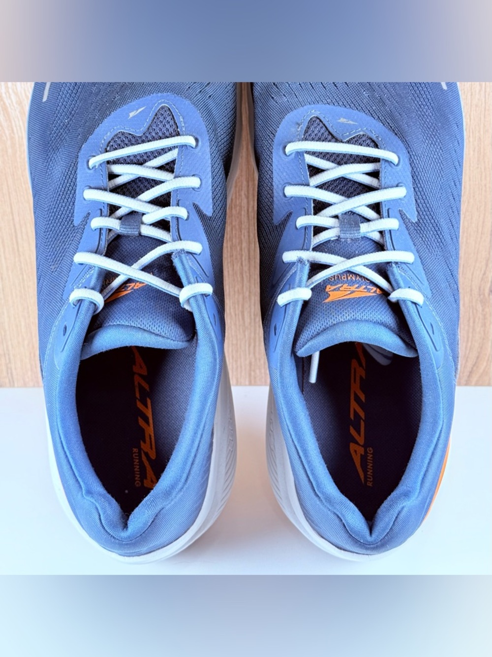 Altra Via Olympus 2 Blue Orange Running Shoes ALOA85NA445 Men’s Size 14 - Picture 8 of 9